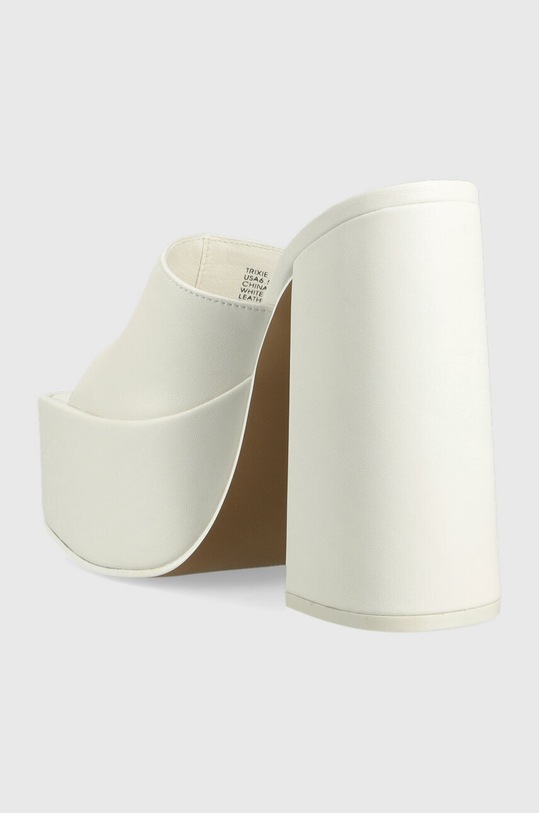 Взуття Шкіряні шльопанці Steve Madden Trixie SM11002169.107 білий