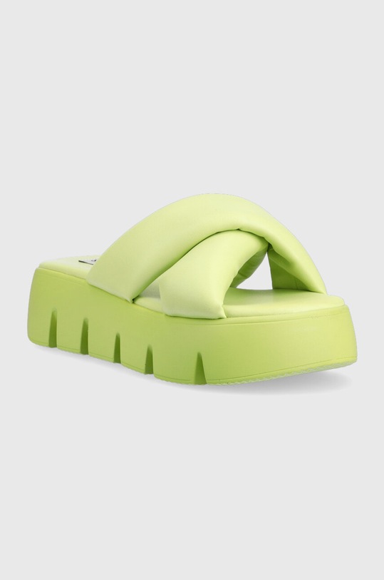 Steve Madden klapki Broadcast SM11002374.32C zielony SS23