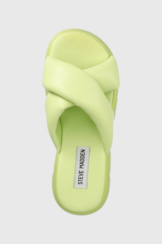 Steve Madden klapki Broadcast zielony SM11002374.32C