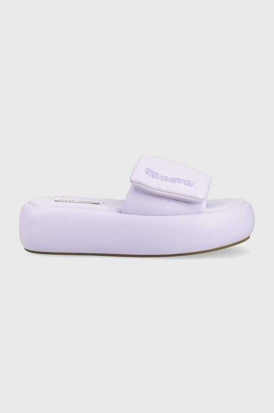 Steve Madden klapki Swoosh 5-8 cm fioletowy SM11002446.56l