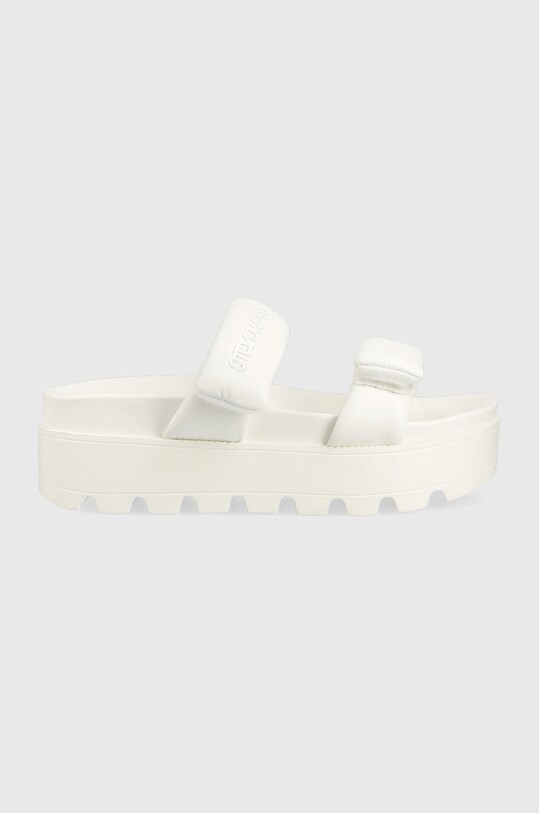 Steve Madden klapki Bail out 5-8 cm biały SM11002448.002