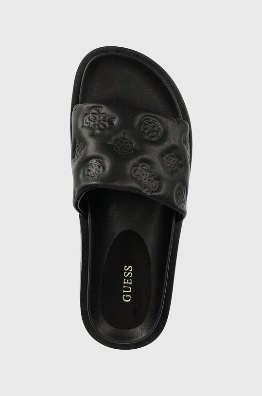 Guess klapki FABETZA czarny FL6BZT.ELE19.BLACK