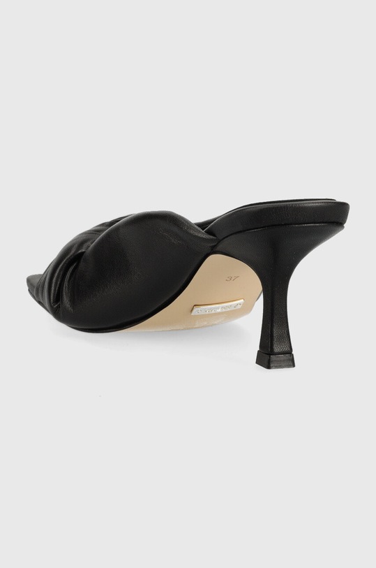 Obuwie Guess klapki skórzane RINAH FL6RNH.LEA03.BLACK czarny