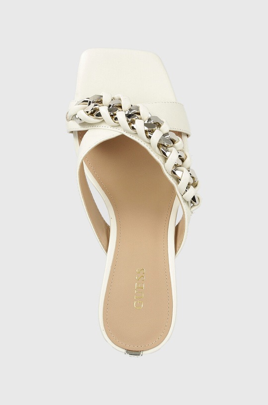 Кожени чехли Guess VALALY бял FL6VLY.LEA03.WHITE