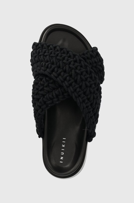 Inuikii klapki Woven czarny 70104.105.Black