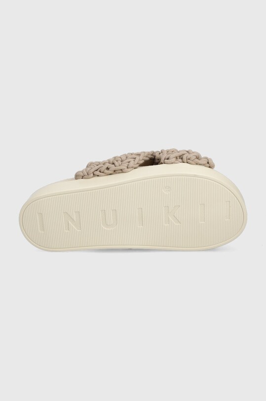 Šľapky Inuikii Woven 70104.105.Taupe béžová