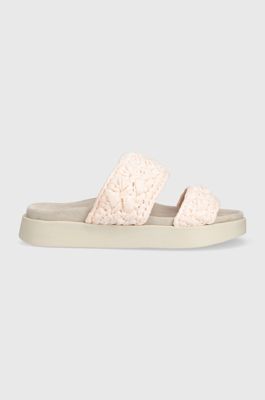 Natikači Inuikii Knitted Double Band Tekstil bež 70804.025.Beige