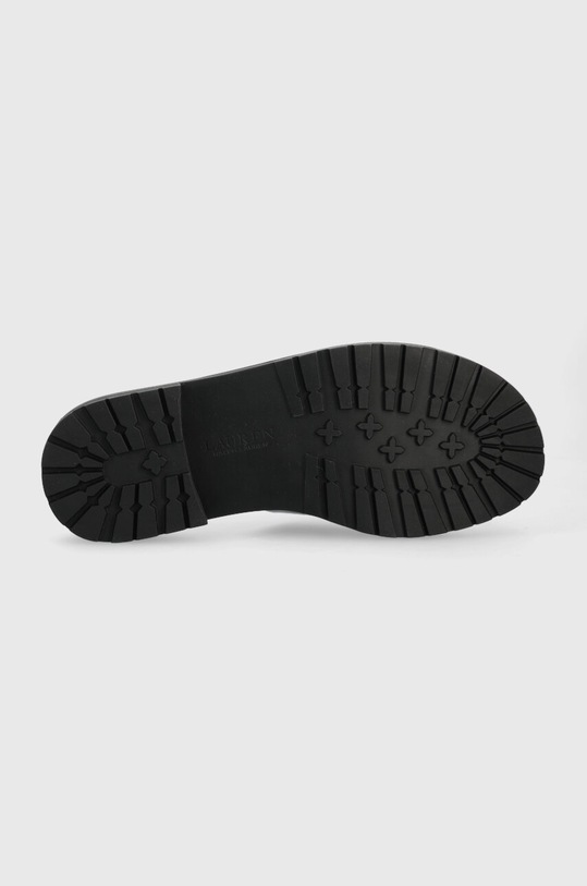 Lauren Ralph Lauren klapki skórzane Kelsie 802904252001.BLACK czarny