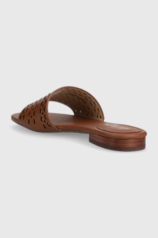 Взуття Шкіряні шльопанці Lauren Ralph Lauren Andee 802904285001.TAN коричневий