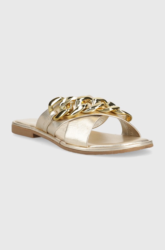 Кожаные шлепанцы Mexx Laila MXCY011302W золотой SS23