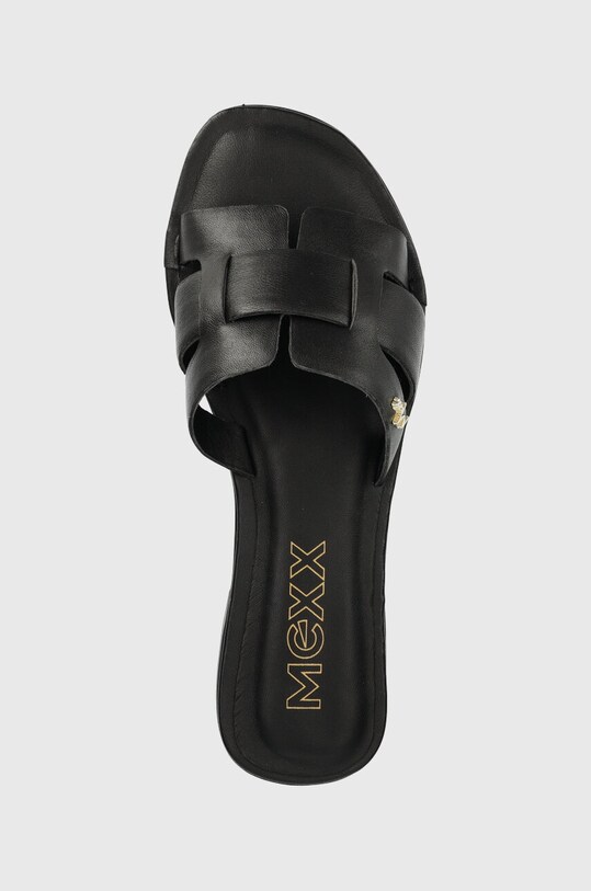 Δερμάτινες παντόφλες Mexx Jacey μαύρο MXCY011701W