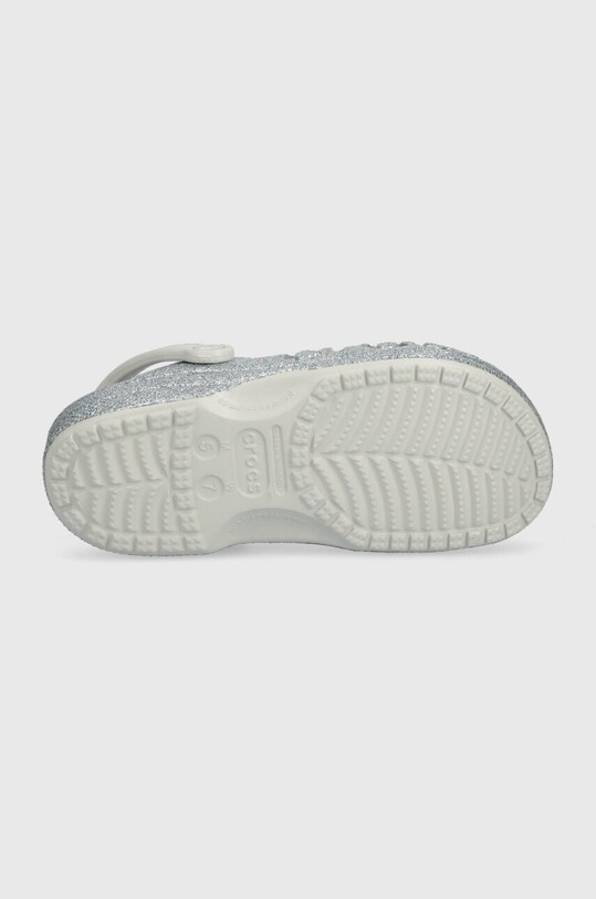 Шльопанці Crocs BAYA GLITTER CLOG 205925.0IC срібний
