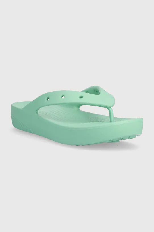 Crocs flip flops Classic Platform Flip 207714.3UG turquoise SS23