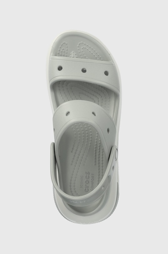Crocs sliders Classic Mega Crush sandal gray 207989.007