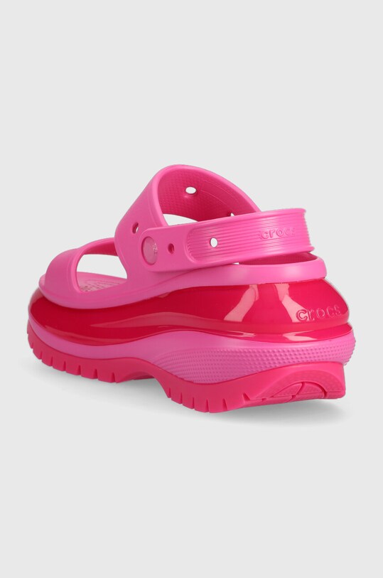 Παπούτσια Παντόφλες Crocs Classic Mega Crush Sandal 207989.6UB ροζ