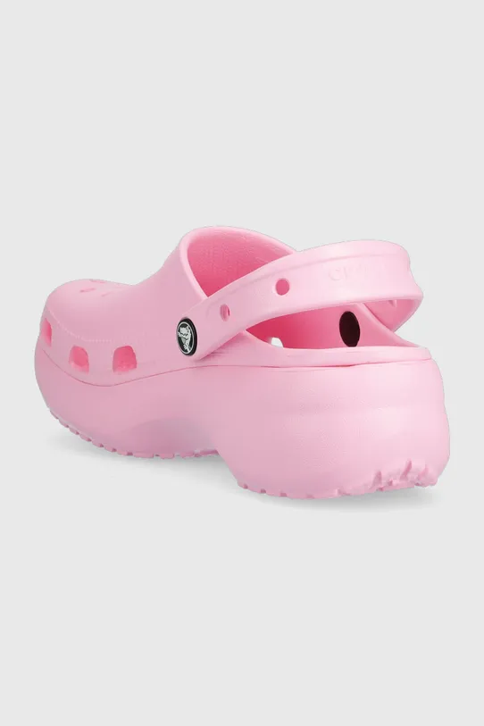 Shoes Crocs sliders CLASSIC PLATFORM CLOG WOMEN 206750.6S0 pink