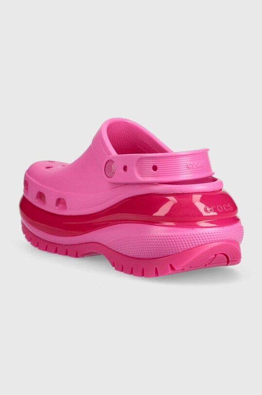 Obuwie Crocs klapki Classic Mega Crush Clog 207988.6UB różowy