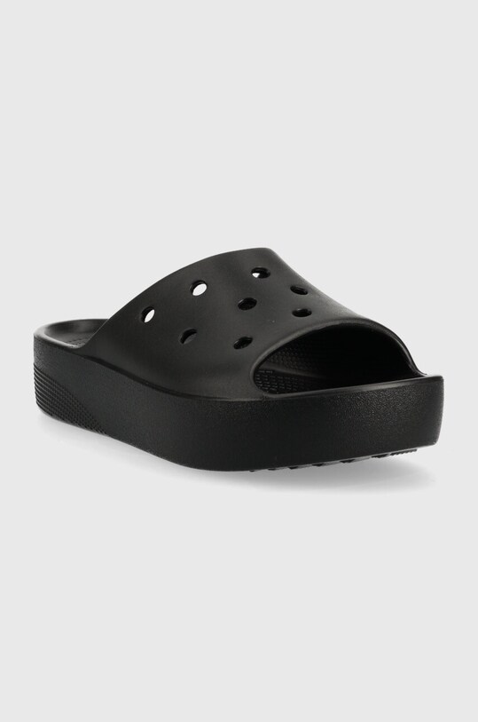Шлепанцы Crocs Classic Platform Slide 208180.001 чёрный SS23