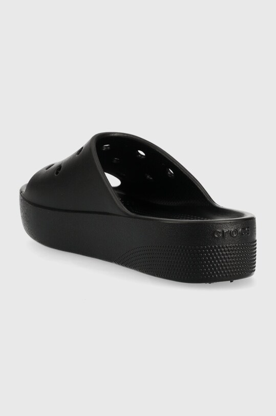 Обувь Шлепанцы Crocs Classic Platform Slide 208180.001 чёрный