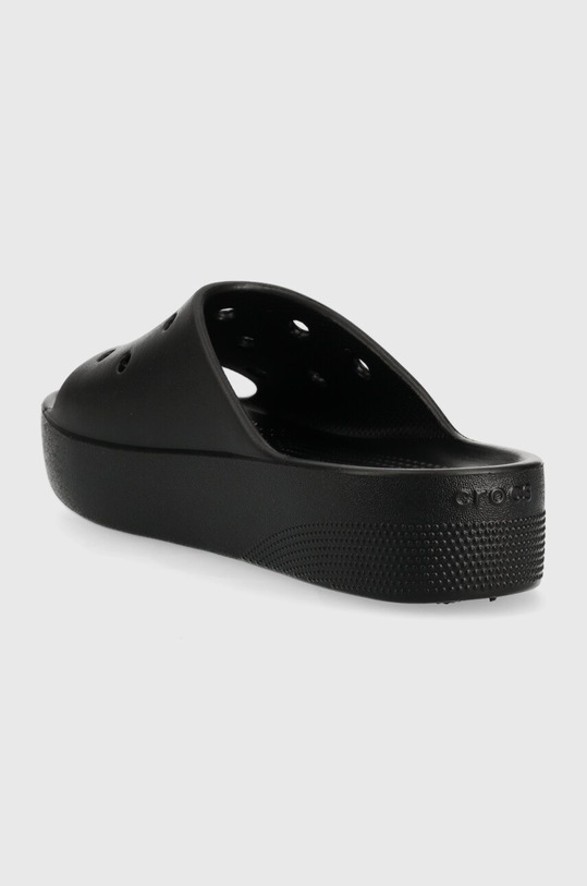 Încălțăminte Crocs papuci Classic Platform Slide 208180.001 negru