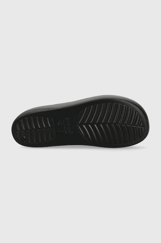 Crocs papuci Classic Platform Slide 208180.001 negru