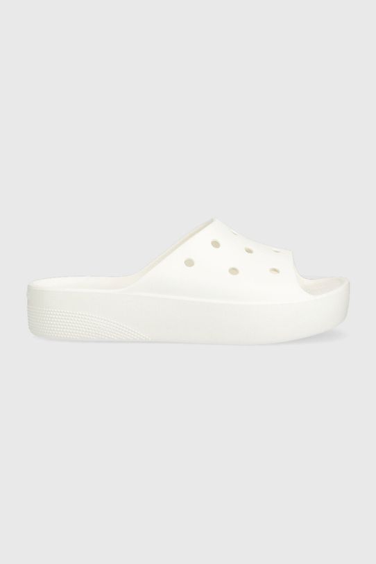 Crocs klapki Classic Platform Slide pozostałe biały 208180.100