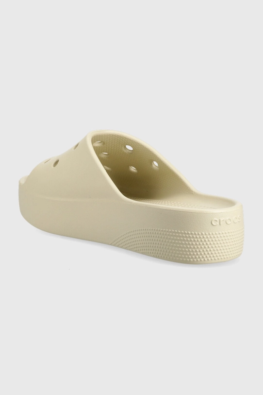 Scarpe Crocs ciabatte slide Classic Platform 208180.2Y2 beige