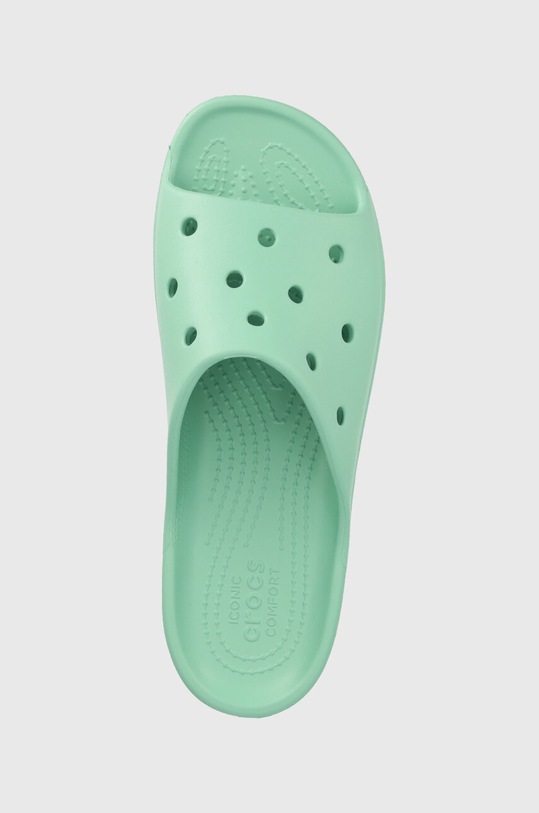 Crocs papuci Classic Platform Slide turcoaz 208180.3UG