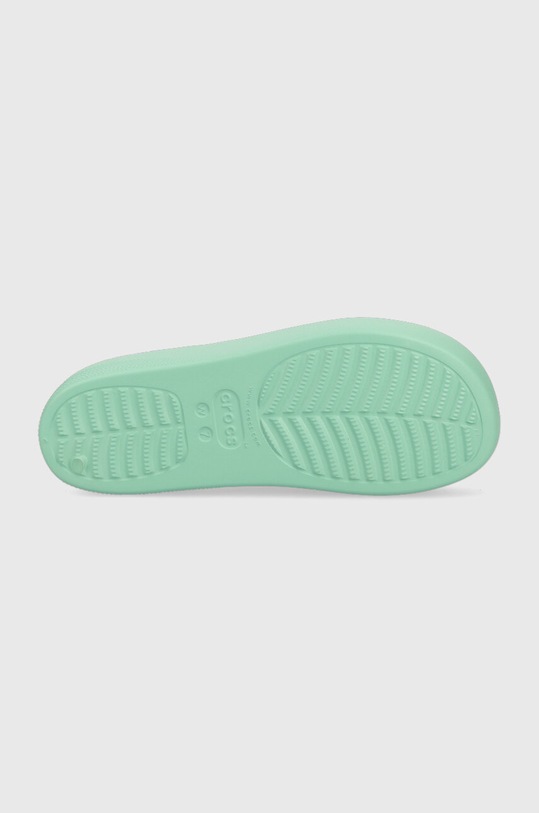 Crocs papuci Classic Platform Slide 208180.3UG turcoaz