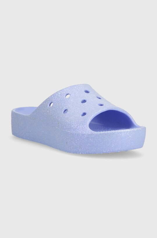 Чехли Crocs Classic Platforn Glitter Slide 208233.5Q6 виолетов SS23
