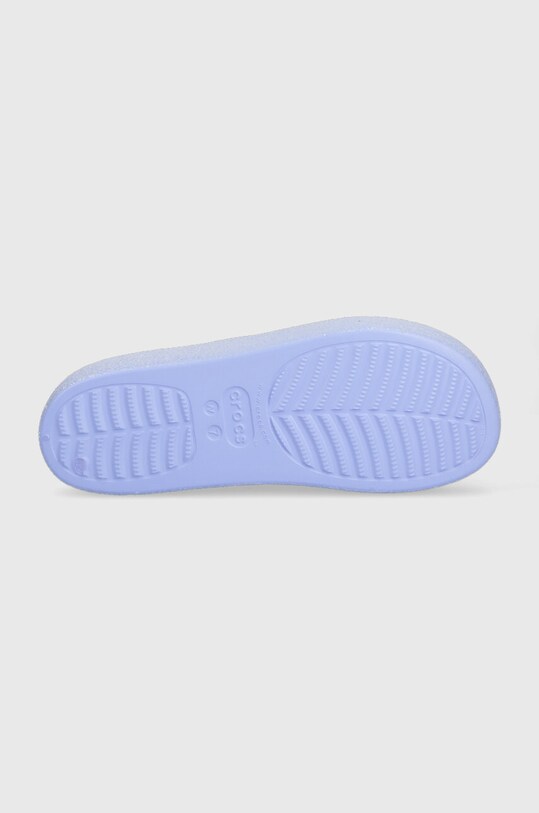 Чехли Crocs Classic Platforn Glitter Slide 208233.5Q6 виолетов