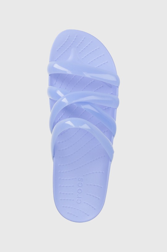 Шльопанці Crocs Splash Glossy Strappy Sandal фіолетовий 208537.5Q6