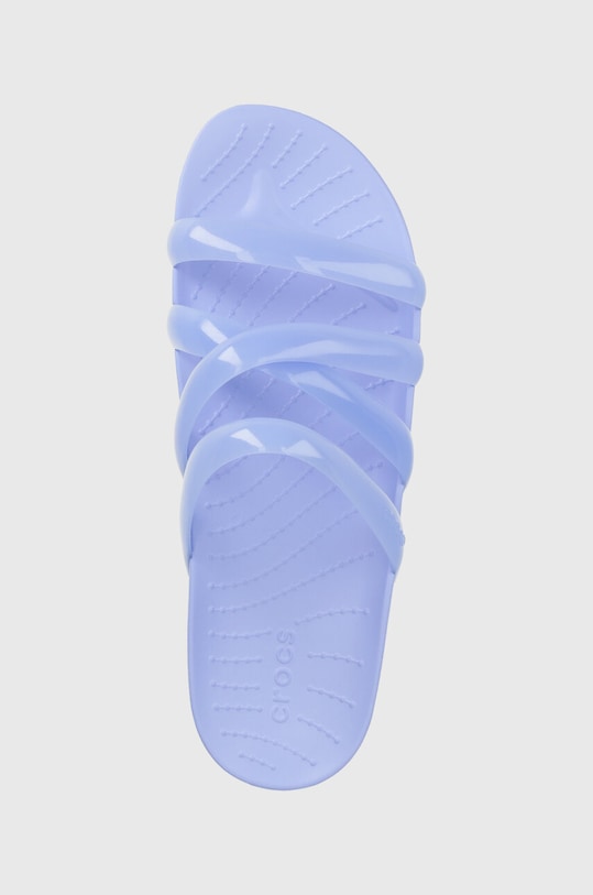 Crocs sliders Splash Glossy Strappy Sandal violet 208537.5Q6