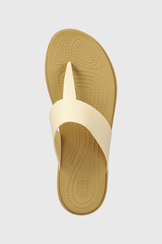 Žabky Crocs Tulum Flip béžová 206752.108
