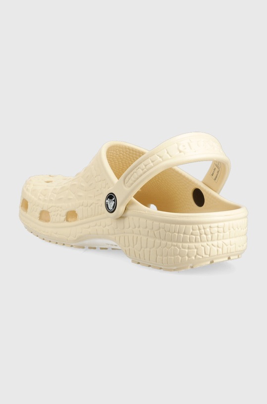 Shoes Crocs sliders Classic Croskin clog 206873.108 beige