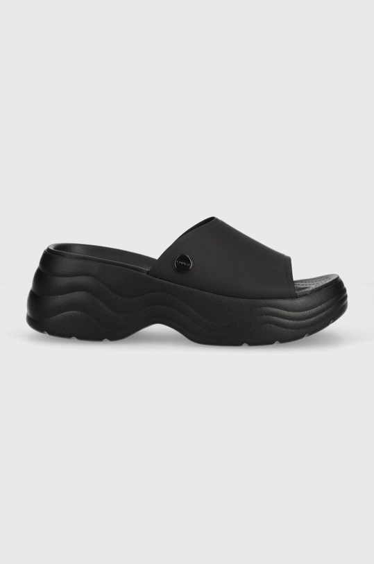 Шльопанці Crocs Skyline Slide платформа чорний 208182.001