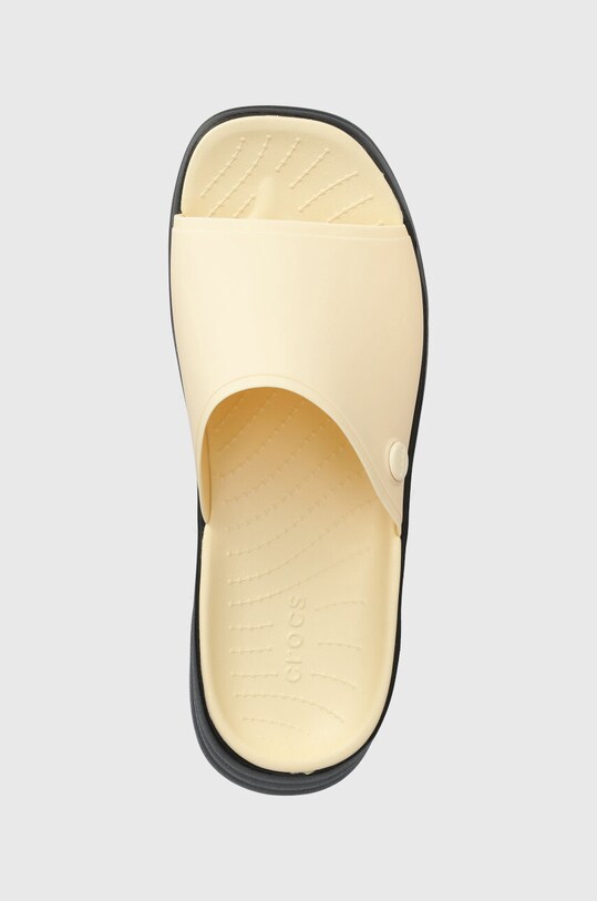 Crocs klapki Skyline Slide beżowy 208182.1LG
