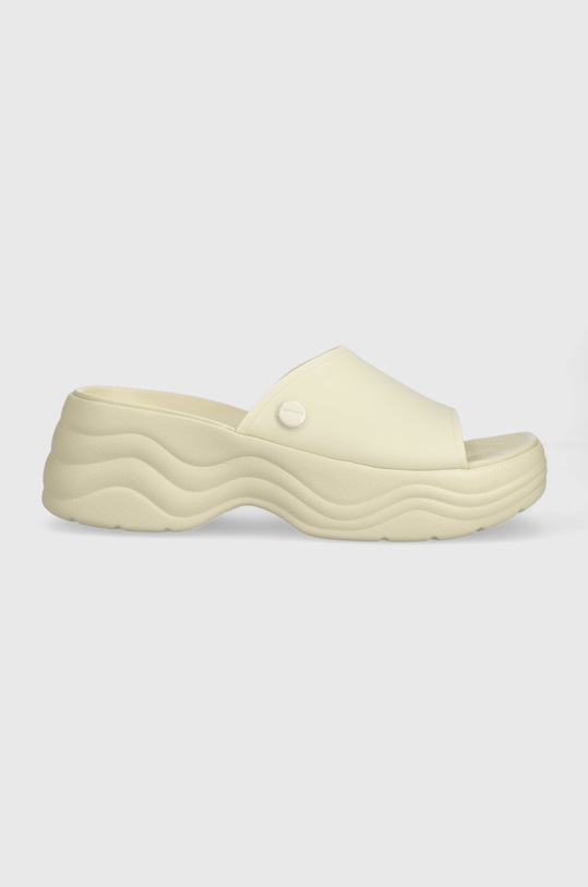 Crocs klapki Skyline Slide pozostałe beżowy 208182.2Y2