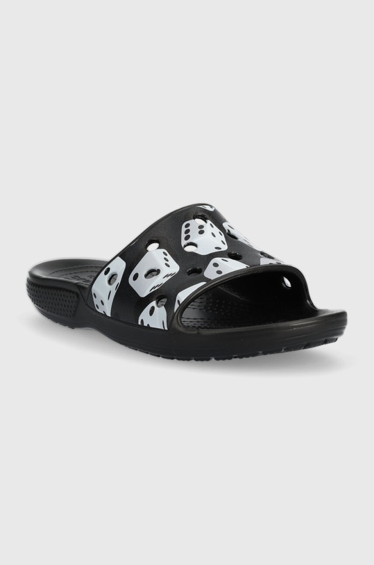 Šľapky Crocs Classic Dice Print Slide 208769.066 čierna SS23