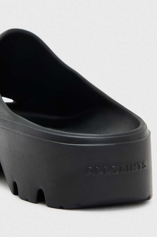 AllSaints klapki Eclipse Flatform czarny WF560Y