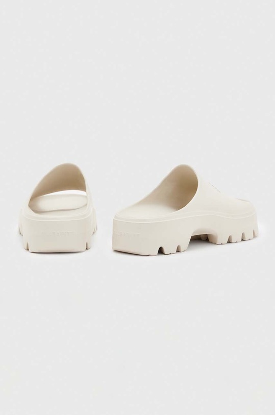 Pantofle AllSaints Eclipse Flatform WF561Y béžová