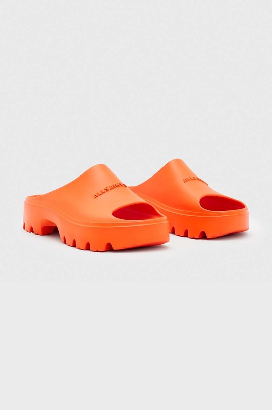Boty Pantofle AllSaints WF564Y oranžová