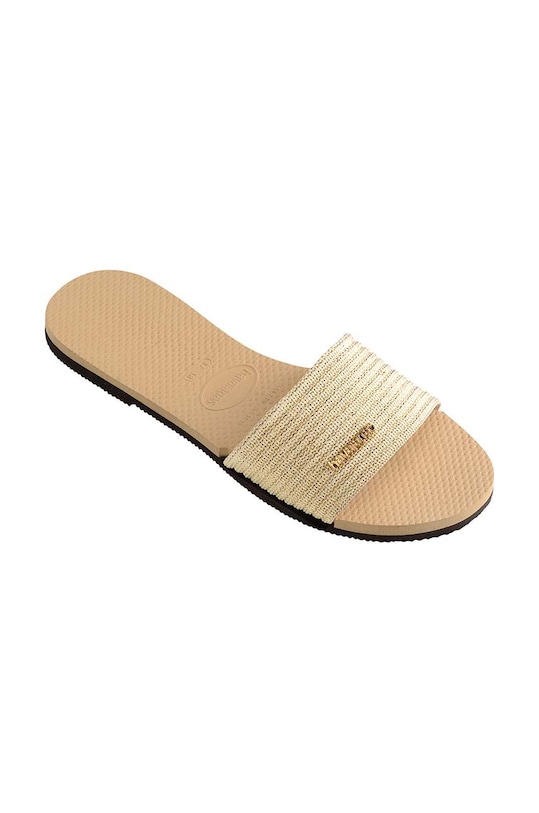 Havaianas papuci YOU MALTA METALLIC 4147312.0570 aur SS23