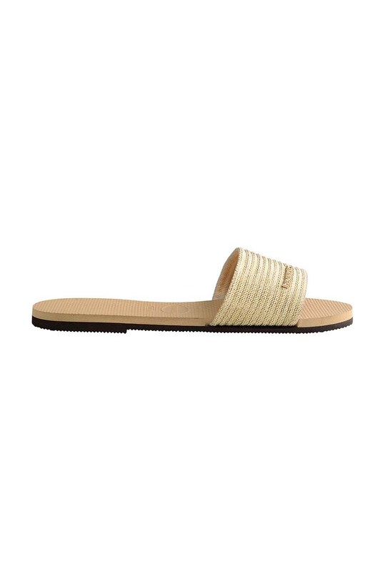 Încălțăminte Havaianas papuci YOU MALTA METALLIC 4147312.0570 aur