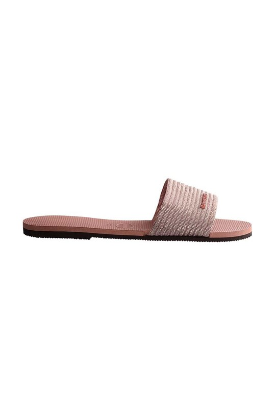 Взуття Шльопанці Havaianas YOU MALTA METALLIC 4147312.3544 рожевий