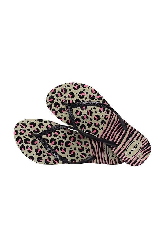 Σαγιονάρες Havaianas SLIM ANIMALS μαύρο 4147964.0006