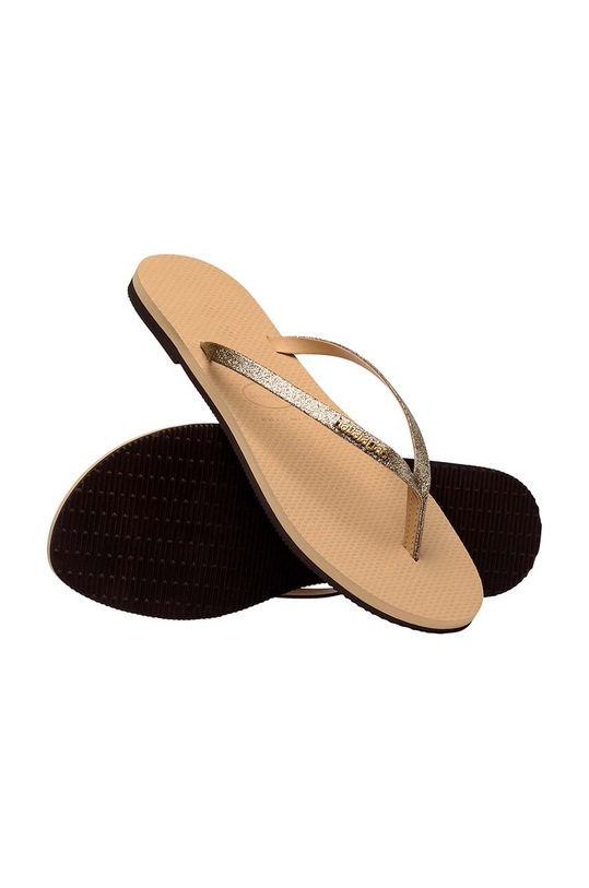 Havaianas japonki YOU GLITTER 4148041.0570 złoty