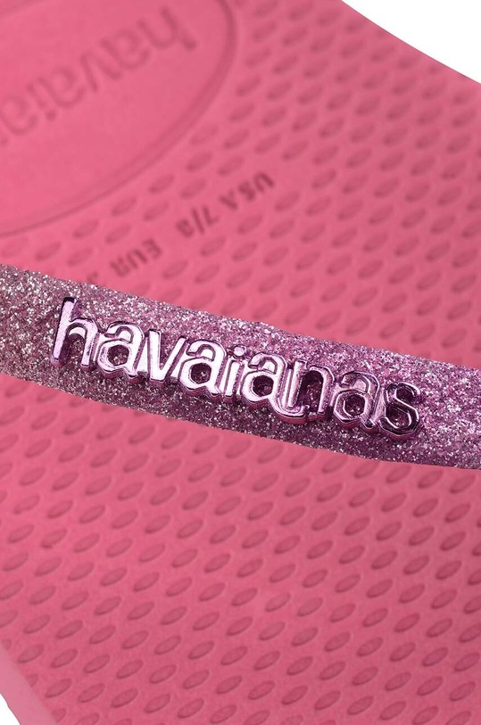 Žabky Havaianas SQUARE GLITTER 4148102.1750 ružová