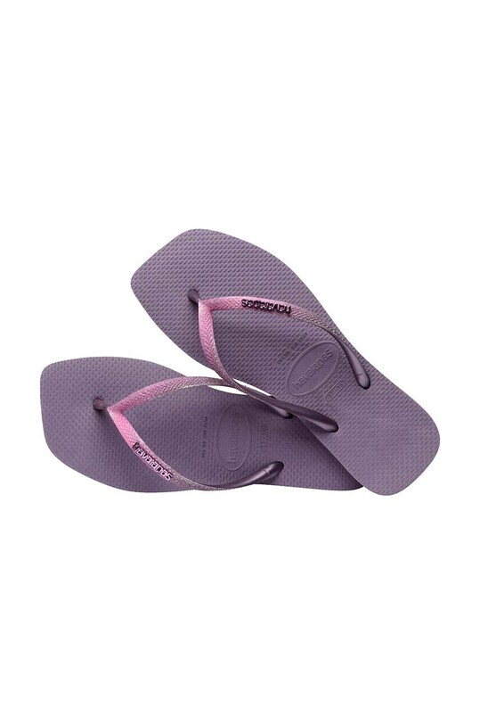 Σαγιονάρες Havaianas SQUARE GLITTER μωβ 4148102.1780