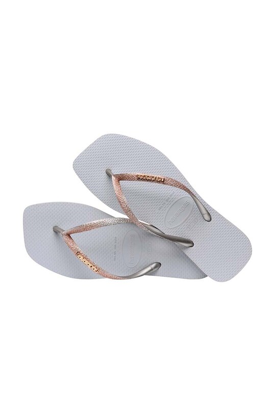 Havaianas japonki SQUARE GLITTER szary 4148102.3498